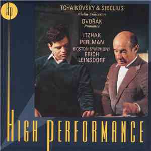 Tchaikovsky, Sibelius, Dvorak - Itzhak Perlman, Erich Leinsdorf, Boston Sym ...