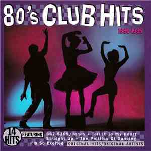 Various - 80's Club Hits,  1980 - 1989