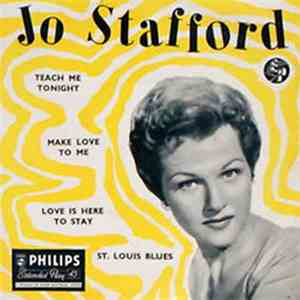 Jo Stafford With Paul Weston And His Orchestra - Jo Stafford EP (No.1)