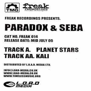 Paradox & Seba - Planet Stars / Kali