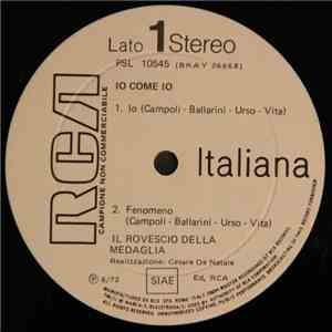 Il Rovescio Della Medaglia - Io Come Io