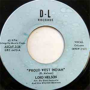 Lord Nelson - Proud West Indian / It's Delinquency