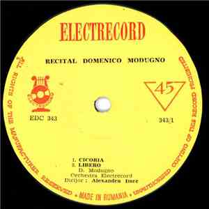 Domenico Modugno - Recital Domenico Modugno