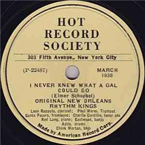 Original New Orleans Rhythm Kings / Clarence Williams Blue Five - I Never ...