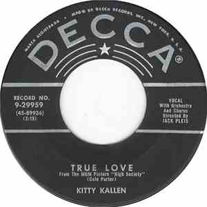 Kitty Kallen - True Love / Will I Always Be Your Sweetheart?