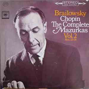 Brailowsky, Chopin - The Complete Mazurkas Vol. 2 Nos. 22-38