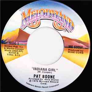 Pat Boone - Indiana Girl
