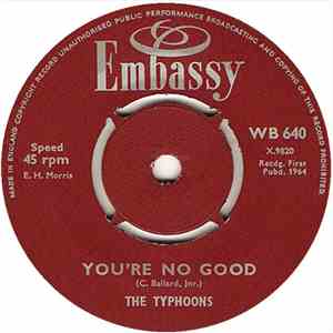 Ray Pilgrim And The Beatmen / The Typhoons - You're No Good / Hold Me