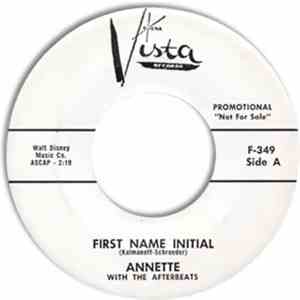 Annette  With The Afterbeats - First Name Initial