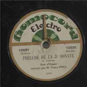 Franz Doll - Prélude De La 5e Sonate / Largo