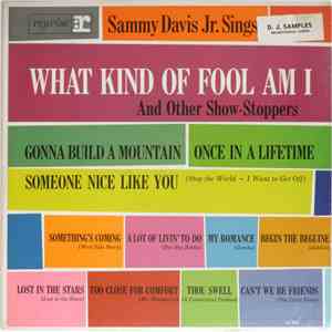 Sammy Davis Jr. - Sammy Davis Jr. Sings What Kind Of Fool Am I And Other Sh ...