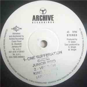 Junior Reid / Natural Vibes - One Sufferation / Sweet Sensation