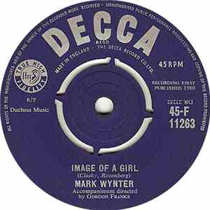 Mark Wynter - Image Of A Girl