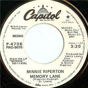 Minnie Riperton - Memory Lane