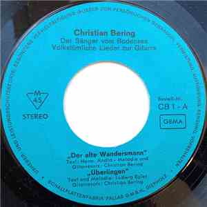 Christian Bering - Der Alte Wandersmann