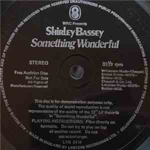 Shirley Bassey - WRC Presents: Shirley Bassey 
