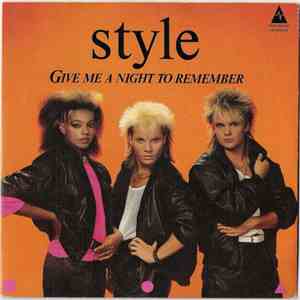 Style  - Give Me A Night To Remember