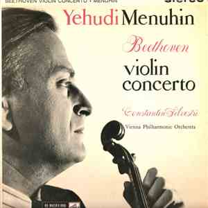 Beethoven : Yehudi Menuhin with The Vienna Philharmonic Orchestra conducted ...