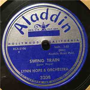 Lynn Hope & Orchestra - Swing Train / Rose Room