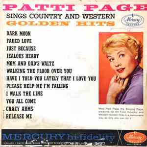 Patti Page - Patti Page Sings Country And Western Golden Hits