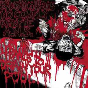 Badeatinghabits / No Comply  / A.N.S. / Rat Byte - Four Bands To Drain Your ...