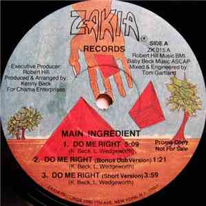Main Ingredient - Do Me Right