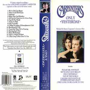 Carpenters - Only Yesterday