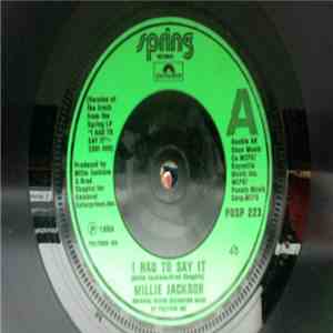 Millie Jackson - I Had To Say It