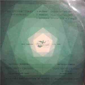 Orchestra Dell'Angelicum Di Milano - Tre Ouvertures Per Orchestra (A. Sacch ...