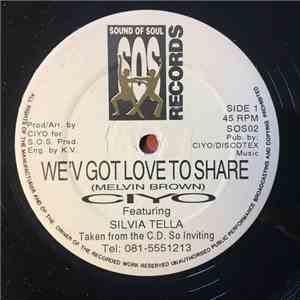 Ciyo Featuring Silvia Tella - We'v Got Love to Share