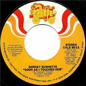 Dorsey Burnette - Soon As I Touched Her