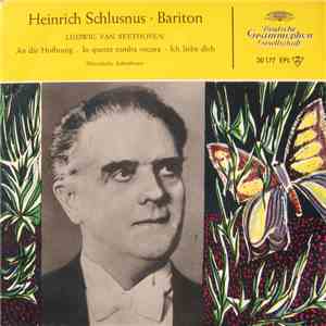 Heinrich Schlusnus - Heinrich Schlusnus, Bariton