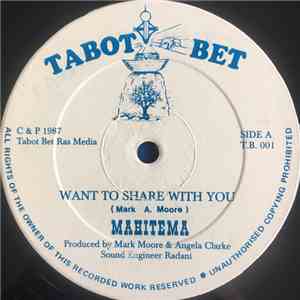 Mahitema - Want To Share With You / Play On Reggae Music