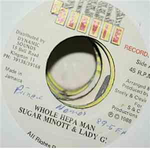 Sugar Minott & Lady G'. - Whole Hepa Man