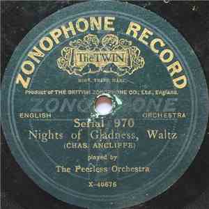 The Peerless Orchestra - Nights Of Gladness / Passing Of Salome