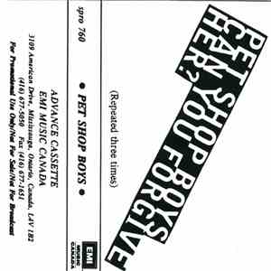 Pet Shop Boys - Can You Forgive Her?