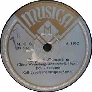 Egil Jacobsen, Rolf Syversens Tango-orkester - Tango Di Concertina / Fortel ...