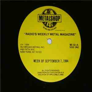 Various - Metalshop - Radio's Weekly Metal Magazine (Week Of September 7, 1 ...