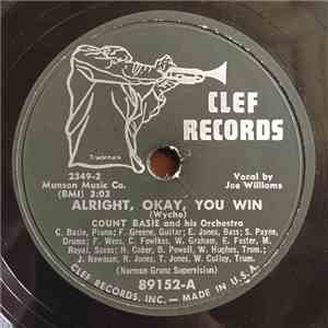 Count Basie And His Orchestra - Alright, Okay, You Win / (In The Evening) W ...