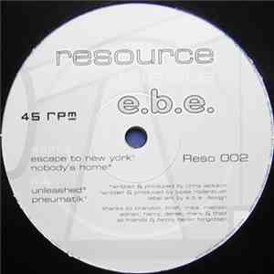 Resource  Meets E.B.E.  - Resource Meets E.B.E.
