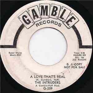The Intruders - Baby, I'm Lonely / A Love That's Real