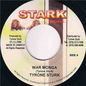 Tyrone Sturk - War Monga
