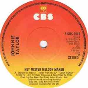 Johnnie Taylor - Hey Mr Melody Maker / Give Me My Baby