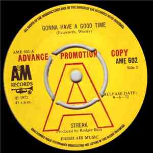 Streak  - Gonna Have A Good Time / Be Your Ryder / Hard Times