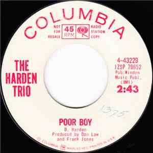 The Harden Trio - Poor Boy / Let It be Me