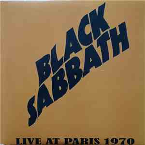 Black Sabbath - Live At Paris 1970