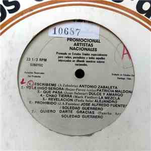 Various - Promocional Artistas Nacionales