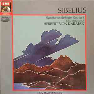 Jean Sibelius, Berliner Philharmoniker, Herbert von Karajan - Symphonies no ...