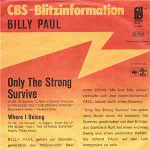 Billy Paul - Only The Strong Survive