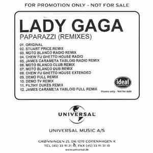 Lady Gaga - Paparazzi (Remixes)